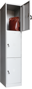3 tier Metal Steel Lockers