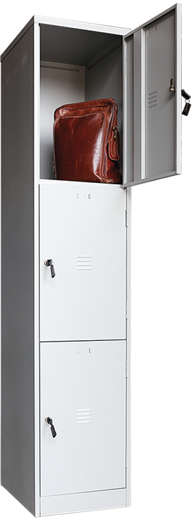 3 tier Metal Steel Lockers