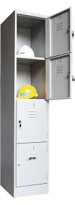 4 tier Metal Steel Lockers