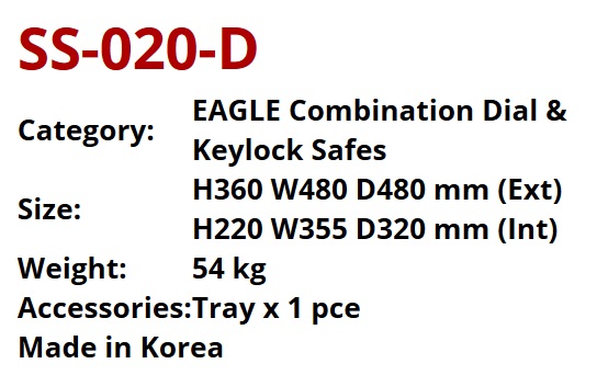 Combination Dial & Keylock Safes