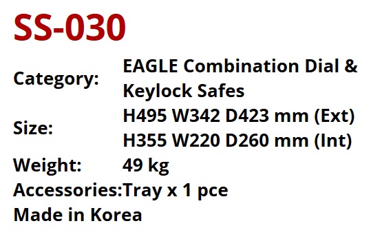 Combination Dial & Keylock Safes