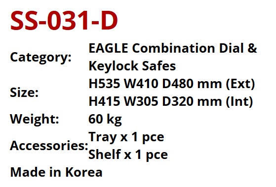 Combination Dial & Keylock Safes