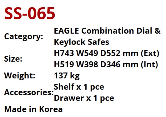 Combination Dial & Keylock Safes