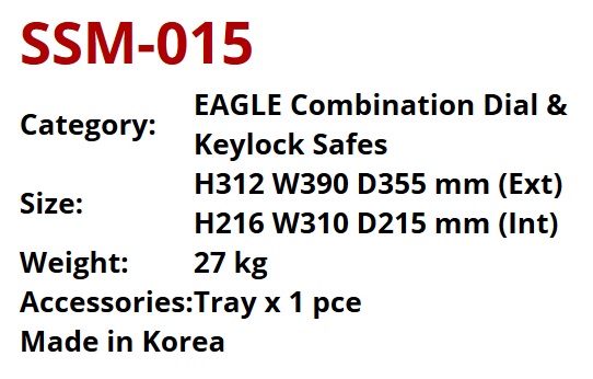Combination Dials & Keylock Safes - Dimension