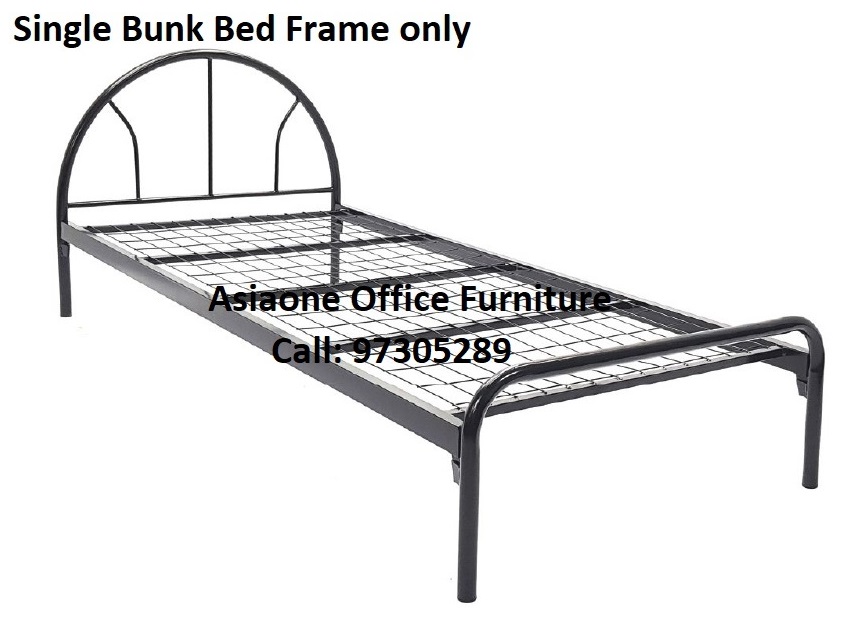 Single Bunk Bed with Mesh Base Single Bunk Bed with Mesh Base